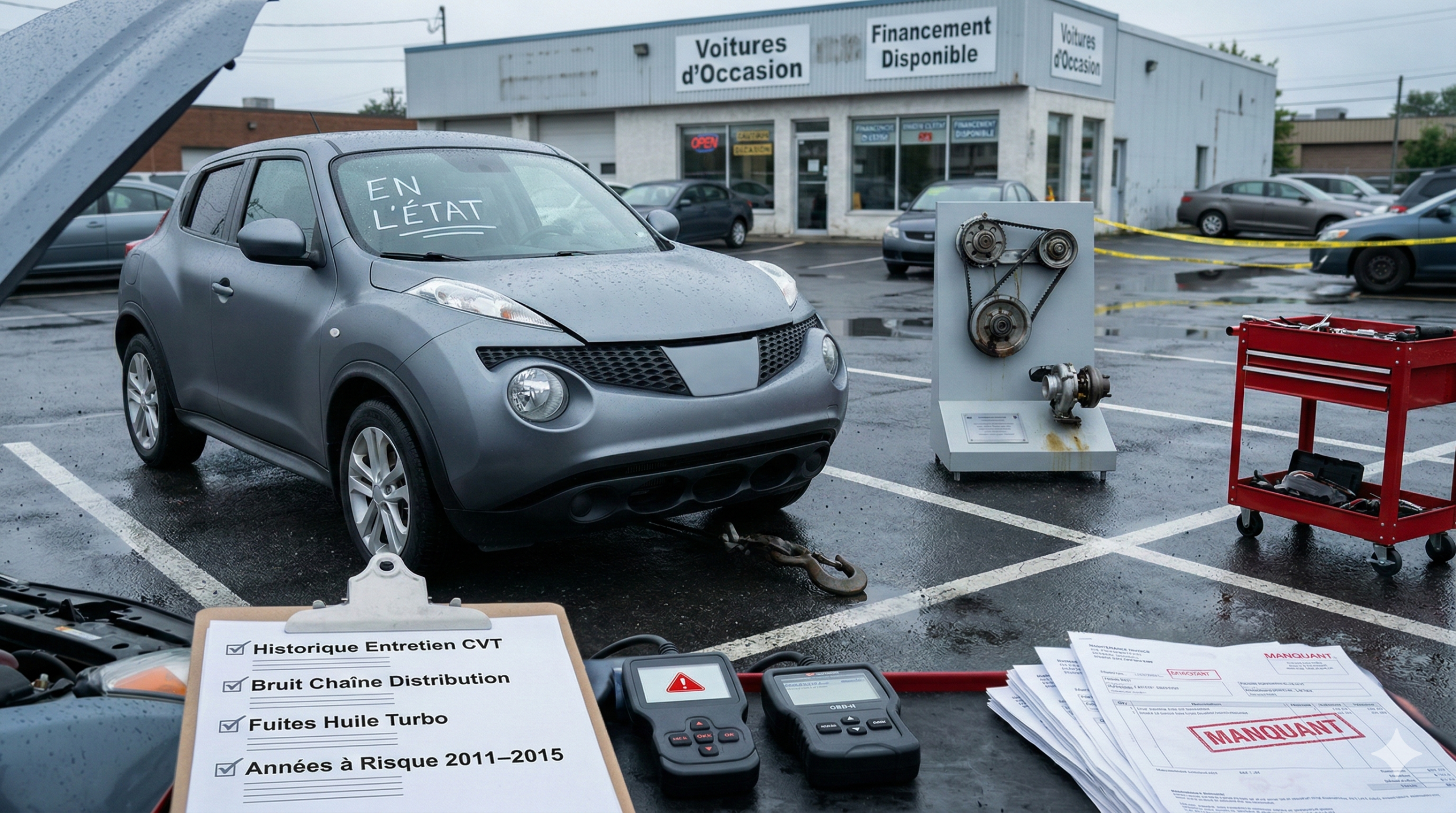 nissan juke modèle à éviter